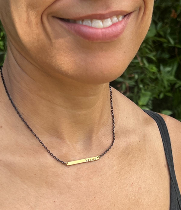 Bruja Bar Necklace