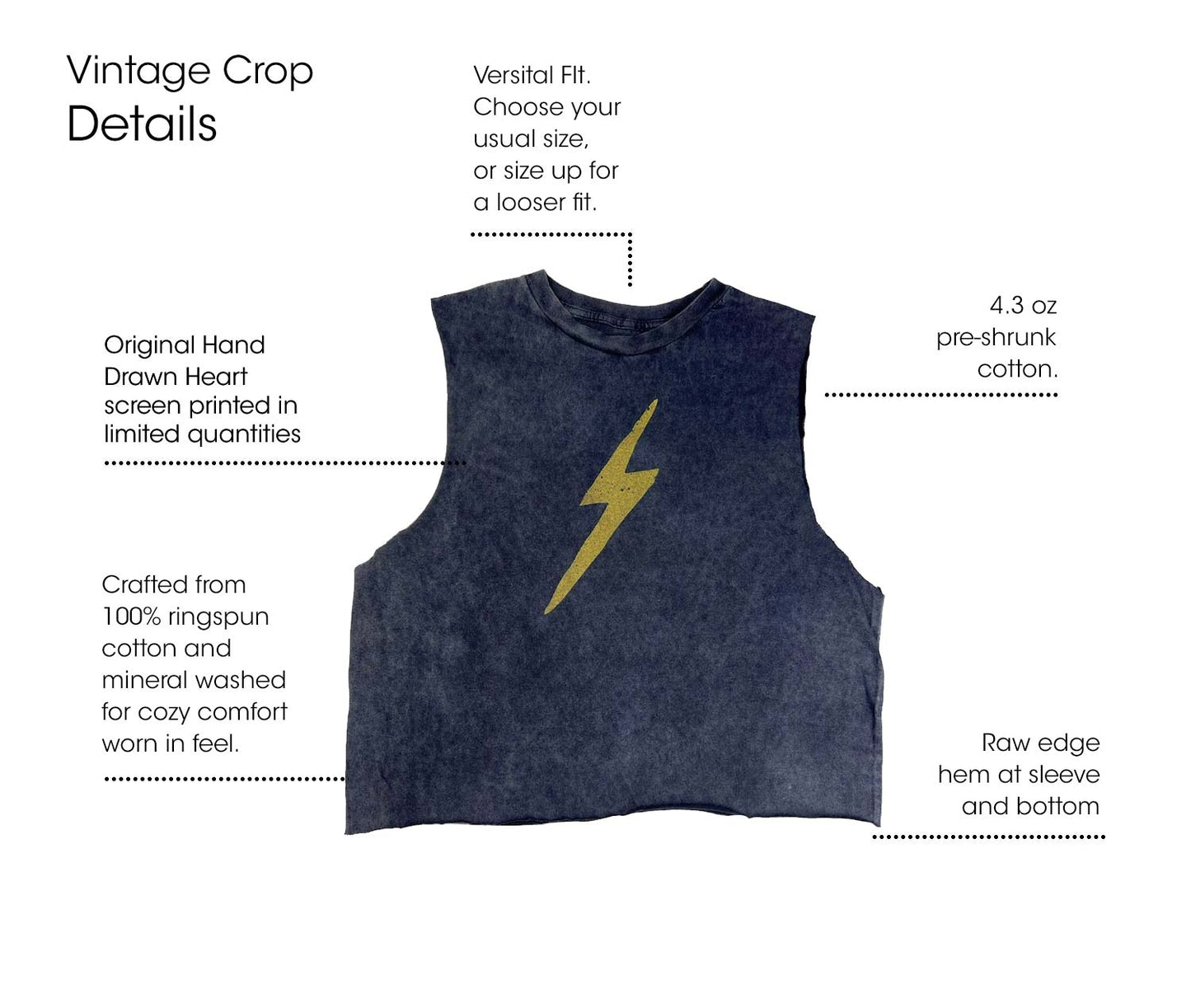 Diagram of Crop Top