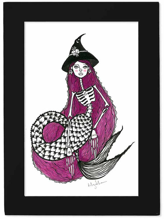Mermaid Print in a Frame