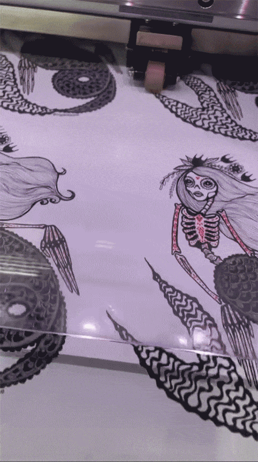 Mermaid Sticker Printing
