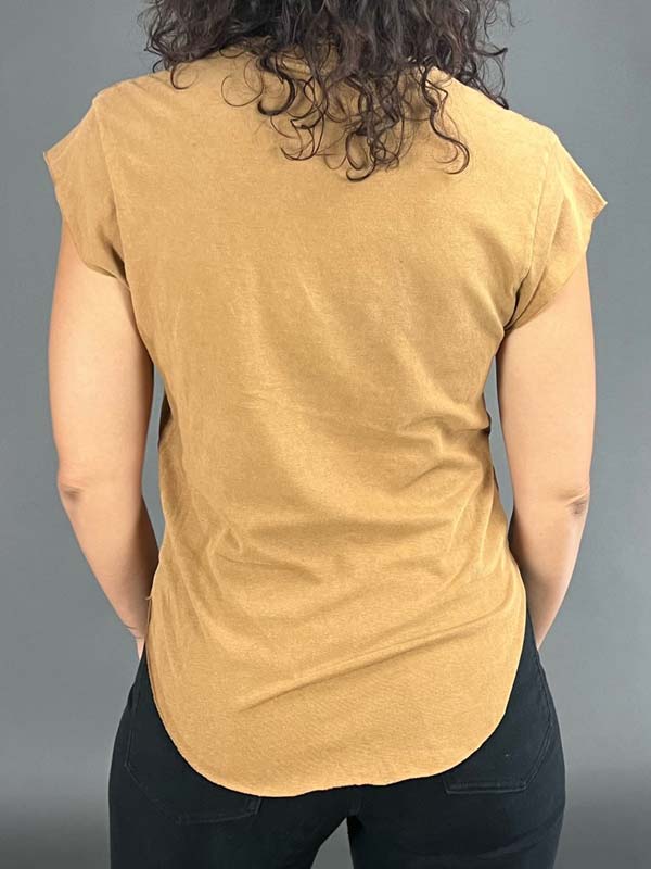 Back view of mermaid tee