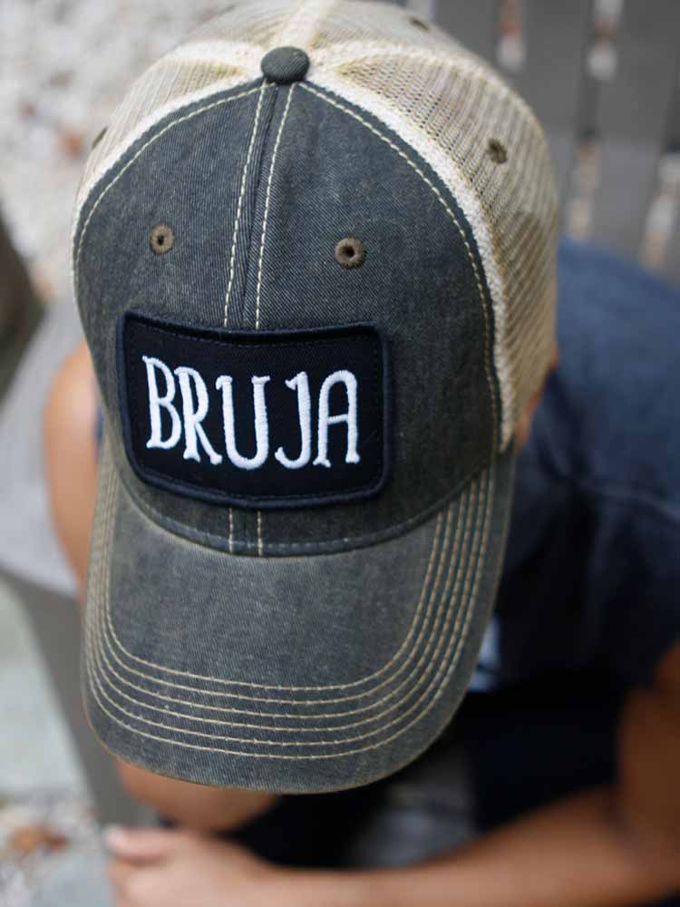 Bruja Patch Black Trucker Hat