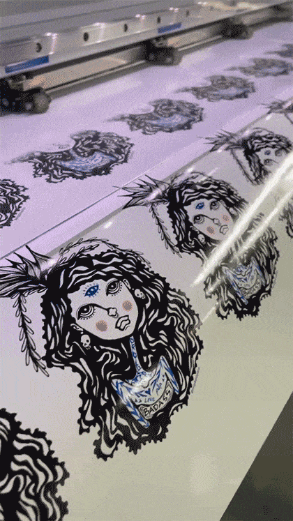 Badass 3rd Eye Vinyl Sticker - Jara