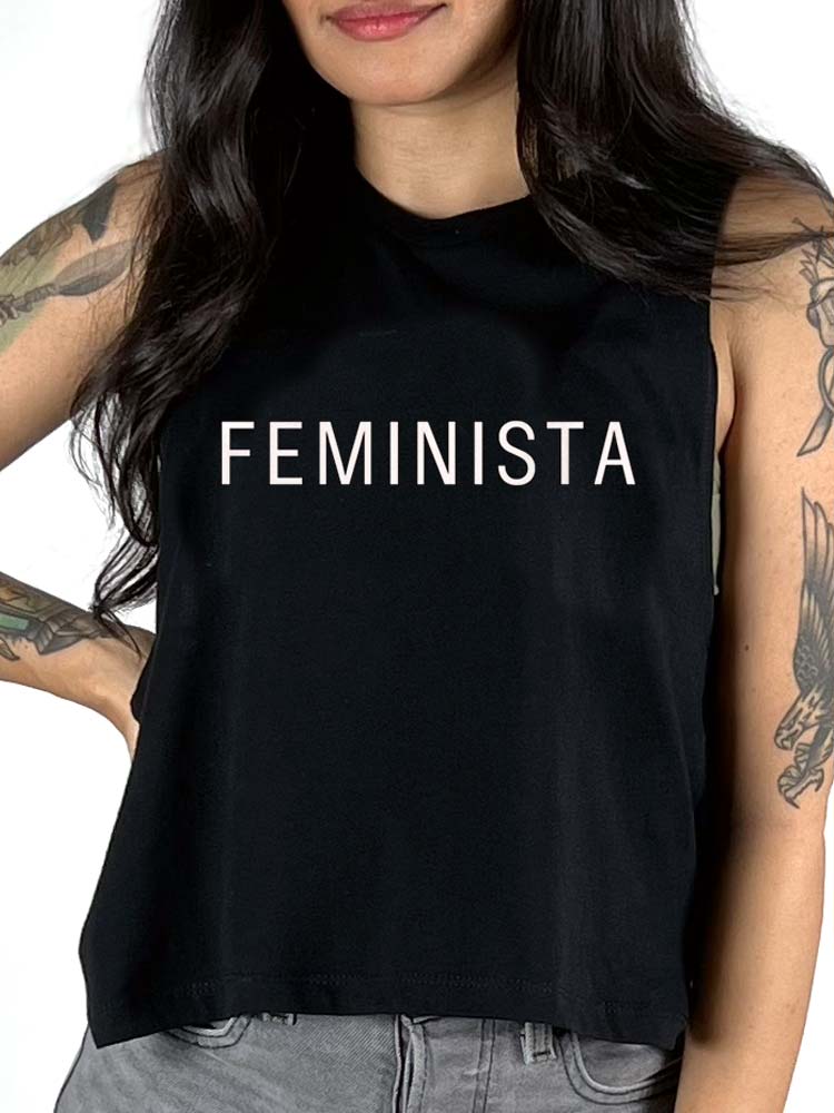 Feminista Muscle Crop – MIGDALIA