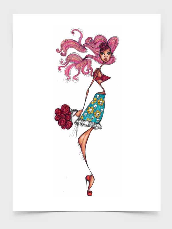 Print Rosa