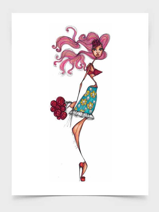 Print Rosa