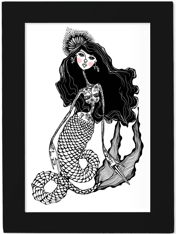 Frame Art Virgo Zodiac