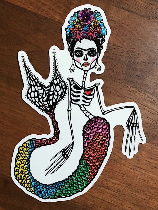 Sticker Frida Muerta