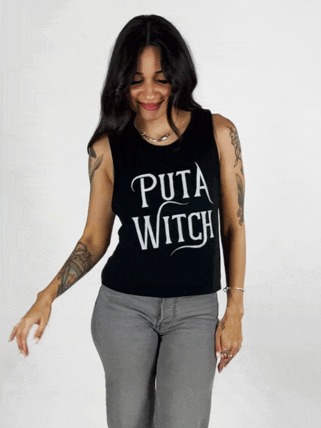 Muscle Crop Pu** Witch