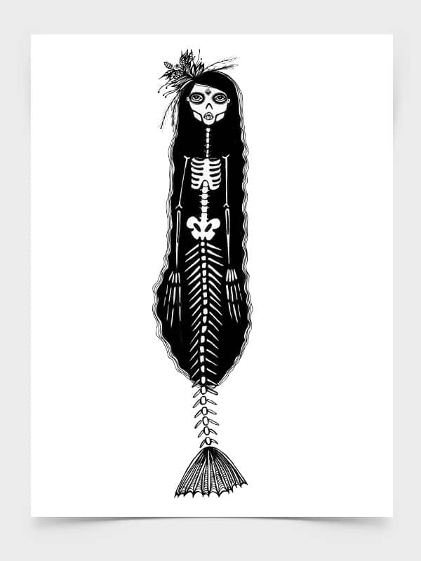 Print Muda Mermaid