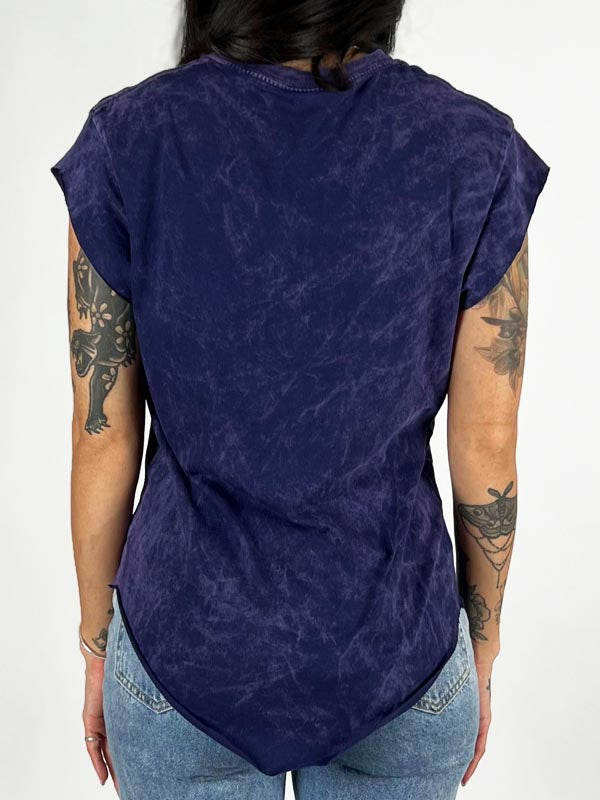 Skeleton Mermaid Coño Graphic Boyfriend Tee