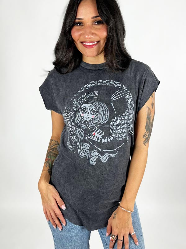 Cool Mami Wata Graphic Boyfriend Tee