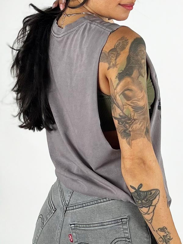 Día de Muertos Pasha Graphic Boyfriend Tank