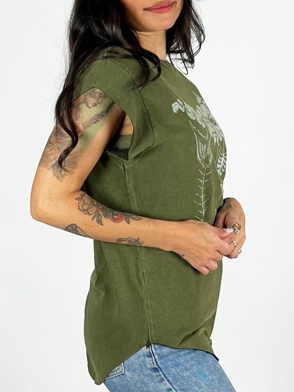 side of shirt