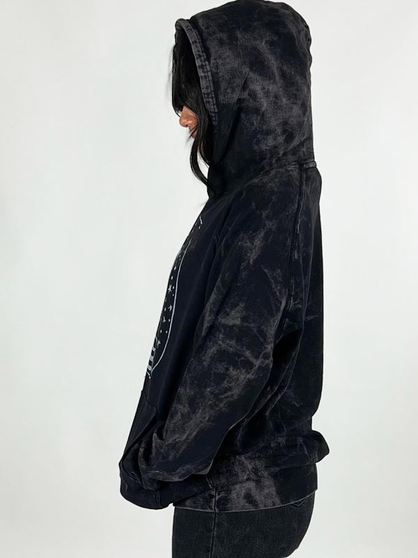 side of hoodie
