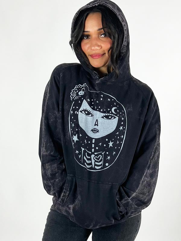 Sugar Skull Graphic Hoodie