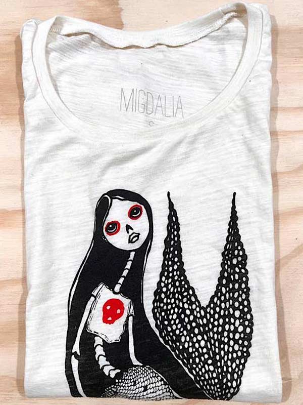 Muertos Mermaid Graphic Muscle Tank - Silvia