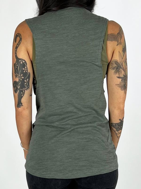 Mermaid Henna Zella Graphic Muscle Tank