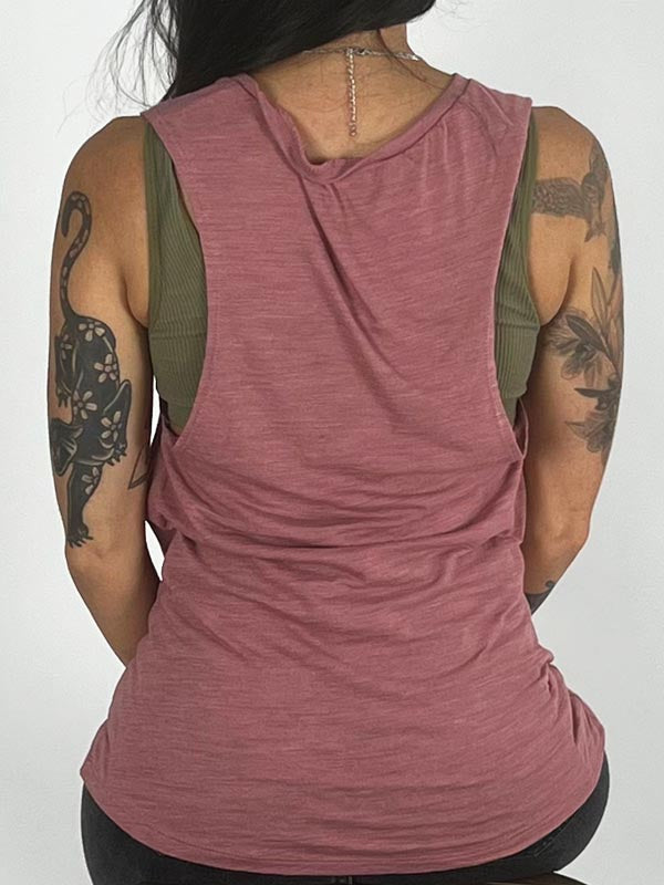Sugar Skull Mermaid Zina Graphic Muscle Tank