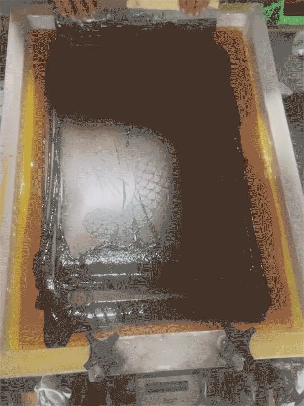Screen Printing a Mermaid Tee