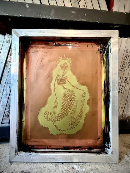 Mermaid Metal Screen 