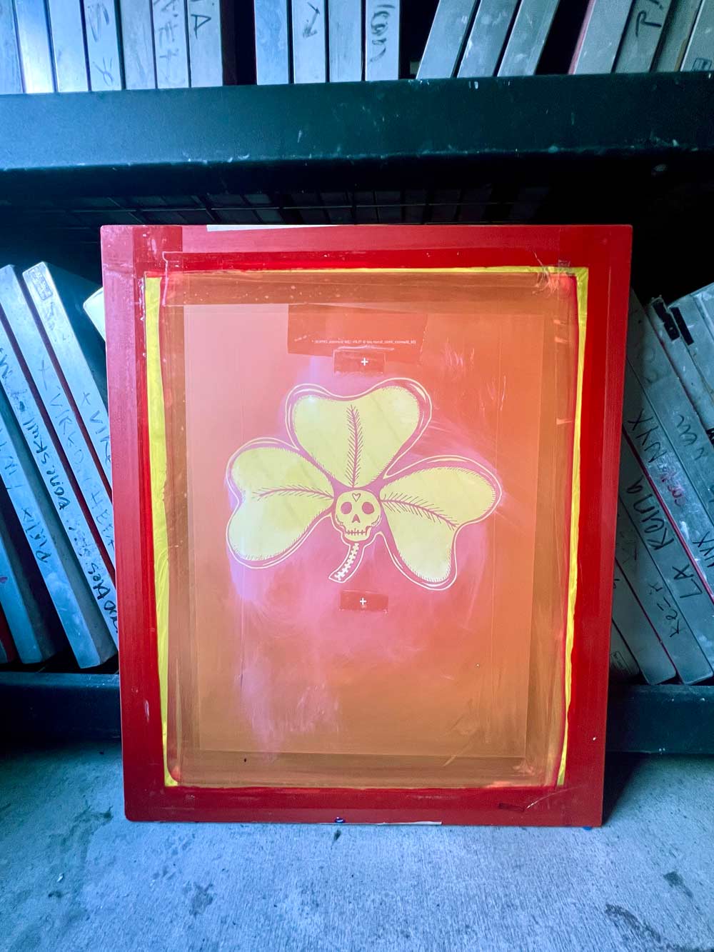 St Paddys Shamrock Screen for shirts