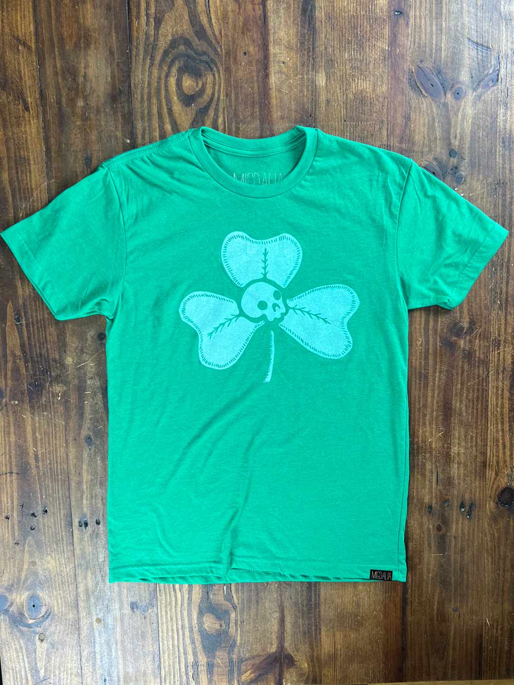 St. Paddy’s Green - Clover + Skull Unisex Tee