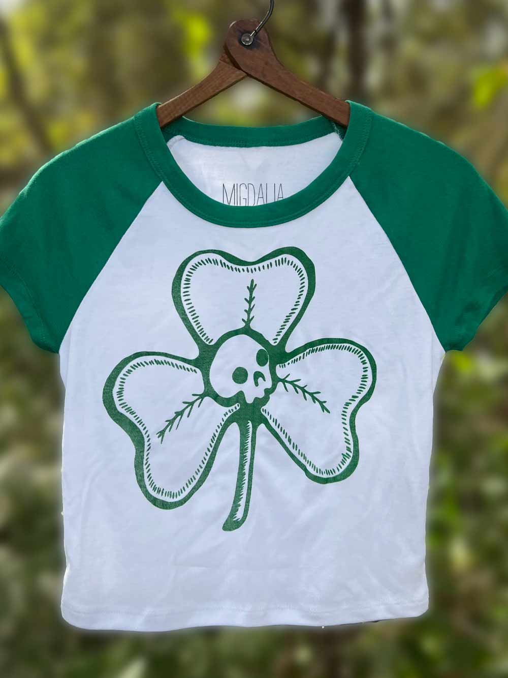 St Paddy's Skull + Clover Tee
