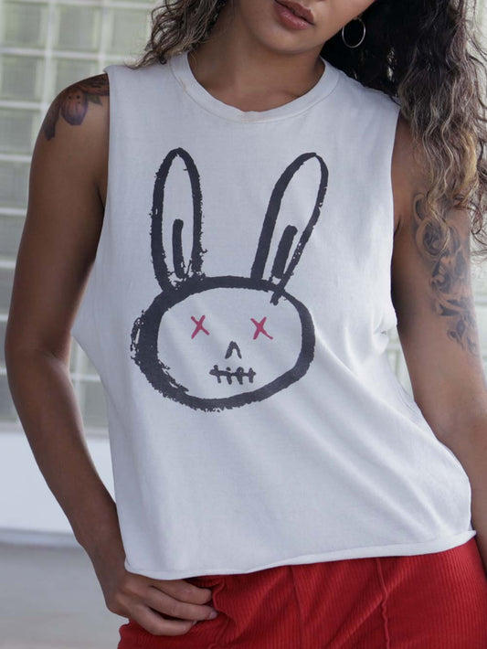 Dead Bunny Graphic Crop