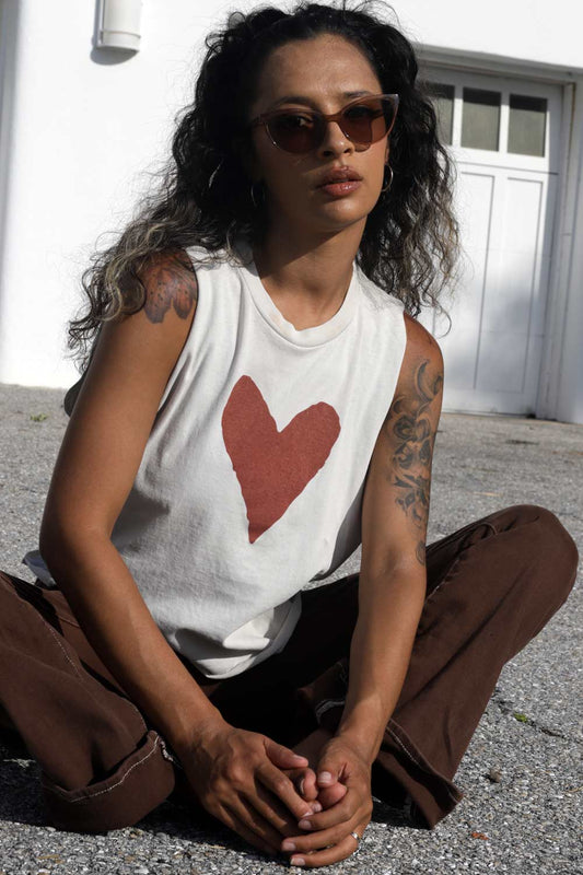 Red Heart on Arctic Moon Crop