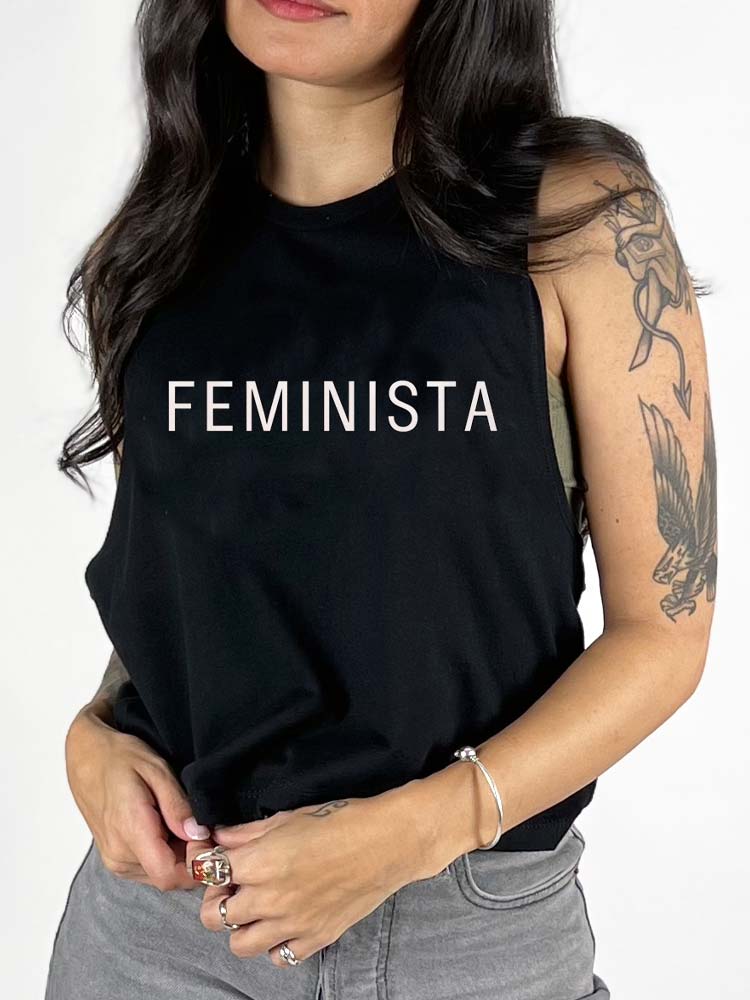 Feminista Muscle Crop