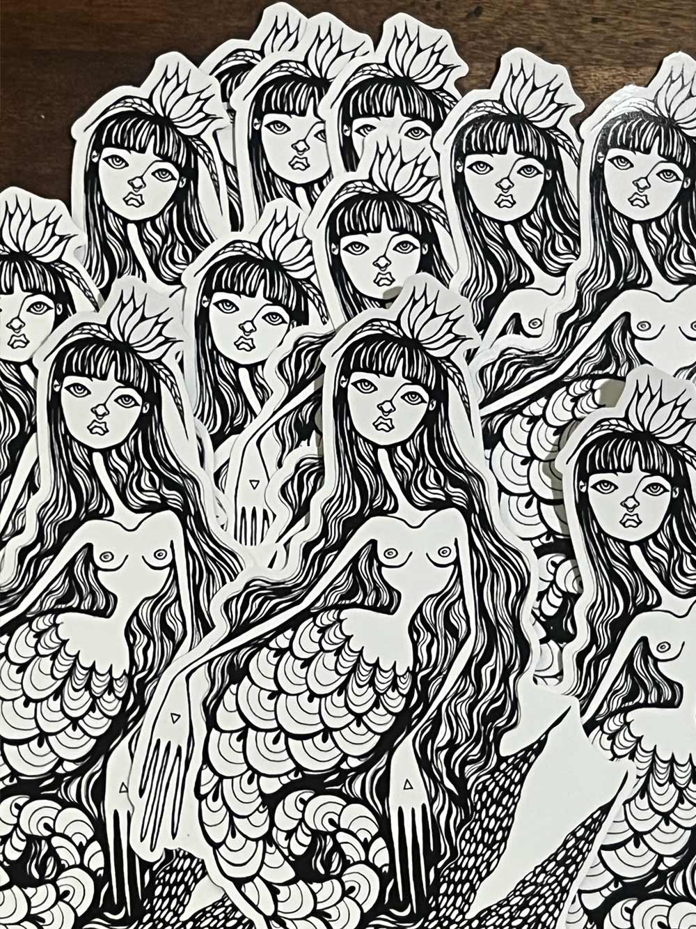 Mermaid Stickers