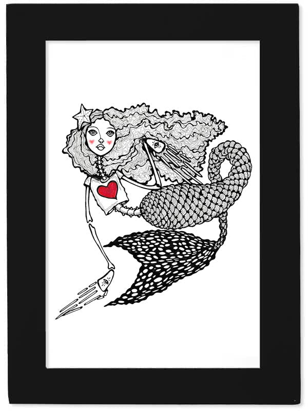 Frame Print Corazón