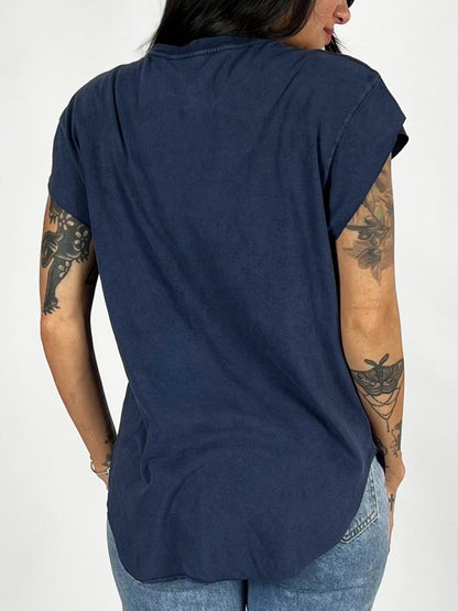 Sugar Skull Reza Graphic Boyfriend Tee