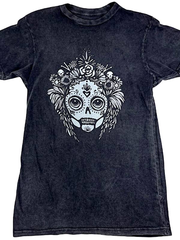 day of dead vintage shirt