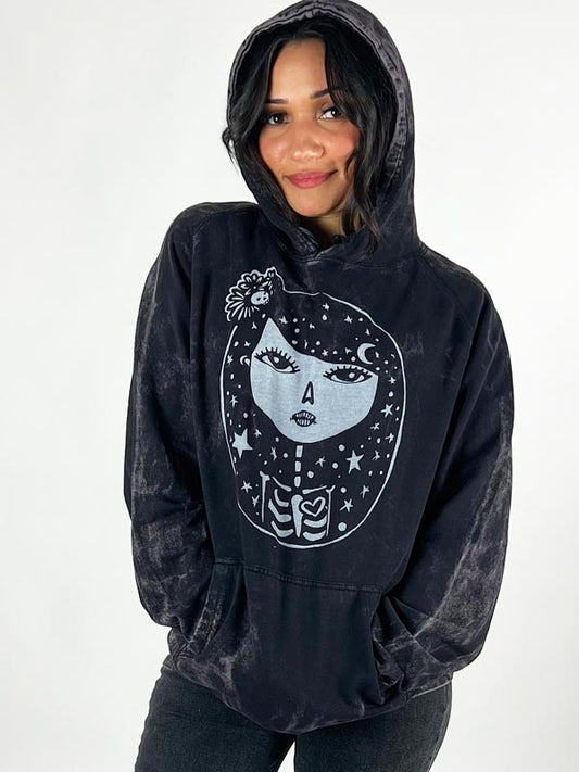 Sugar Skull Graphic Hoodie